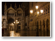 San Marco in the rain.
